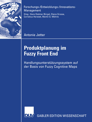 cover image of Produktplanung im Fuzzy Front End